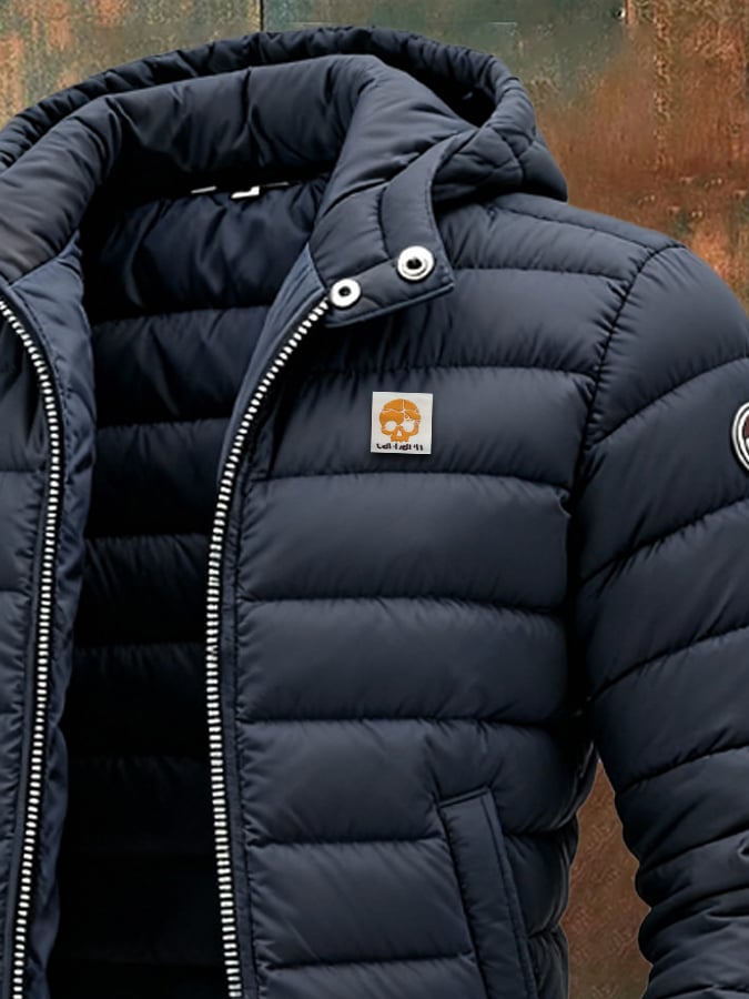 NOAH™ | KORTE HEREN DOUDEAU MET CAPUCHE