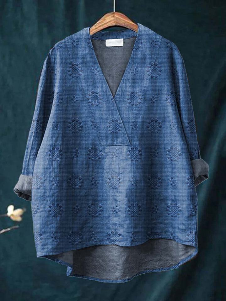 Cara Linnen Blouse