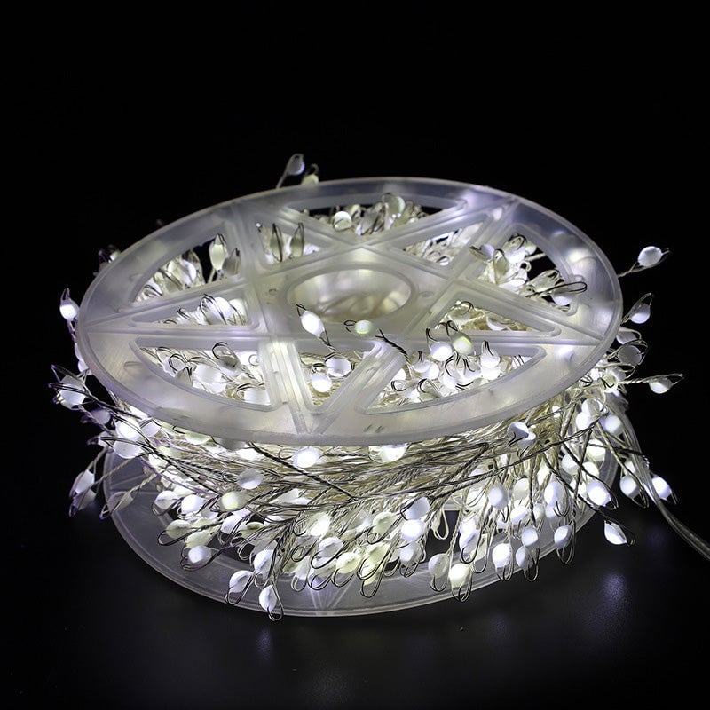 🎄 Vroeg kerstaanbod – 70% korting 🎁 Lichtjesketting in de vorm van vuurwerk van koperdraad