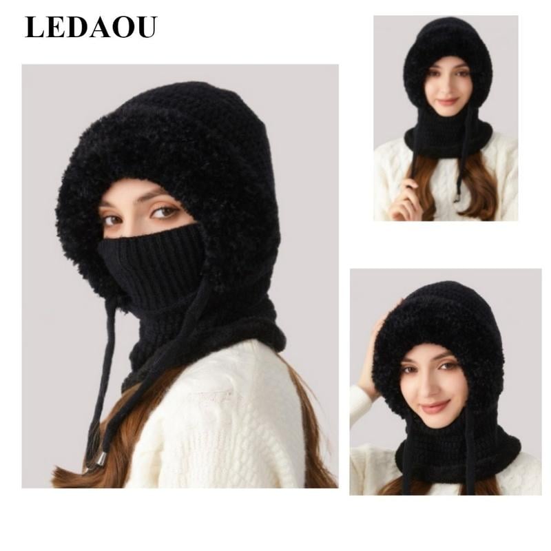3-in-1 Beanie Hoed Voor Vrouwen