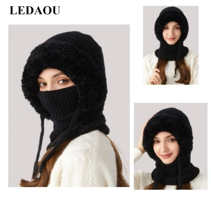 3-in-1 Beanie Hoed Voor Vrouwen