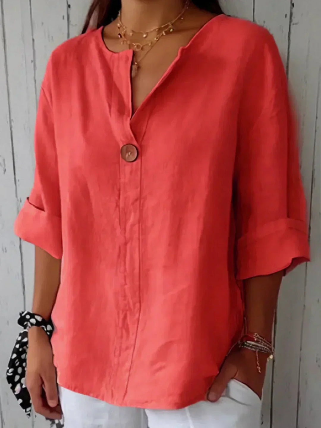 Yvonna – Chic en Comfortabele Blouse