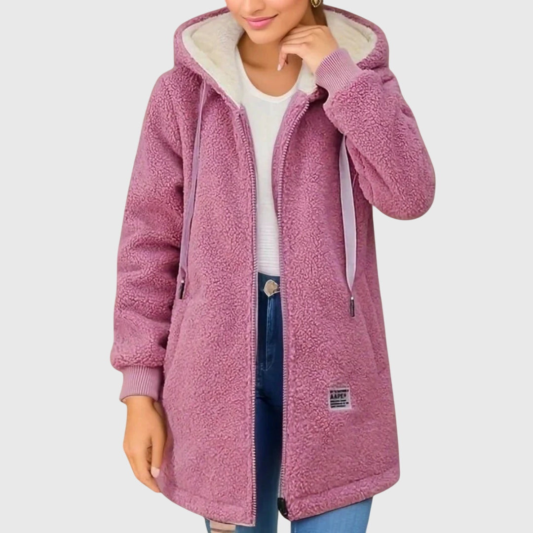 ELENA | Warme Fleecejas met Comfortabele Pasvorm en Casual Elegantie