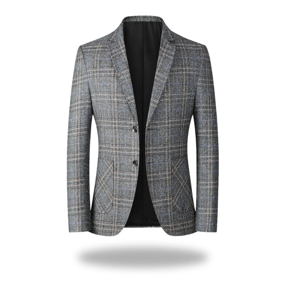 TEXTUUR BLAZER VOOR HEREN