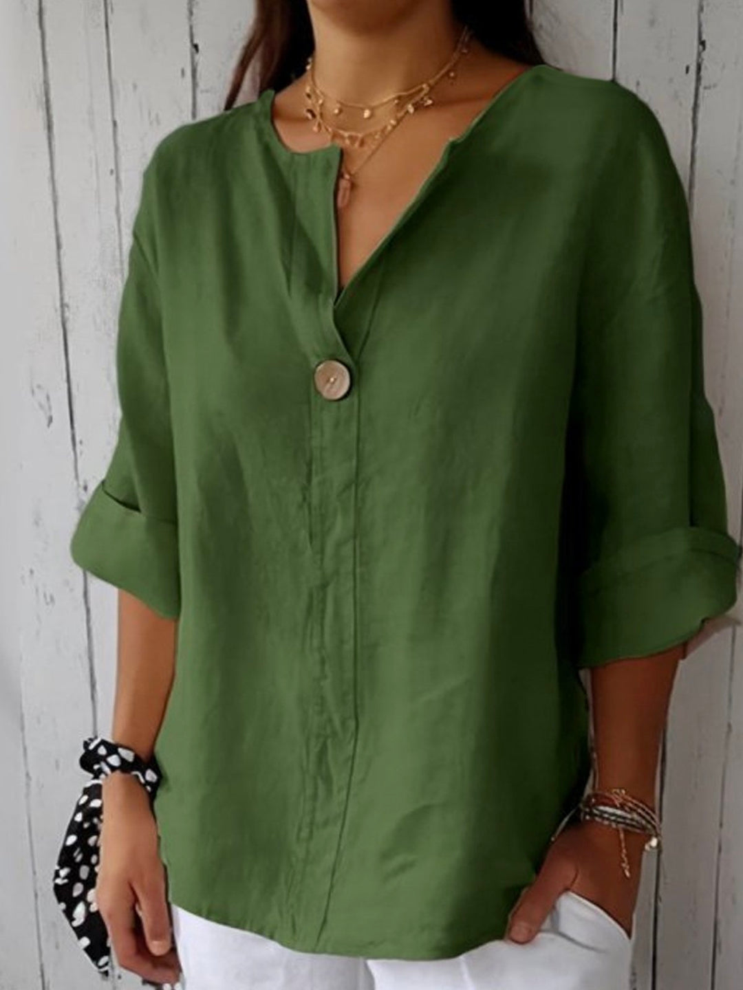 Yvonna – Chic en Comfortabele Blouse