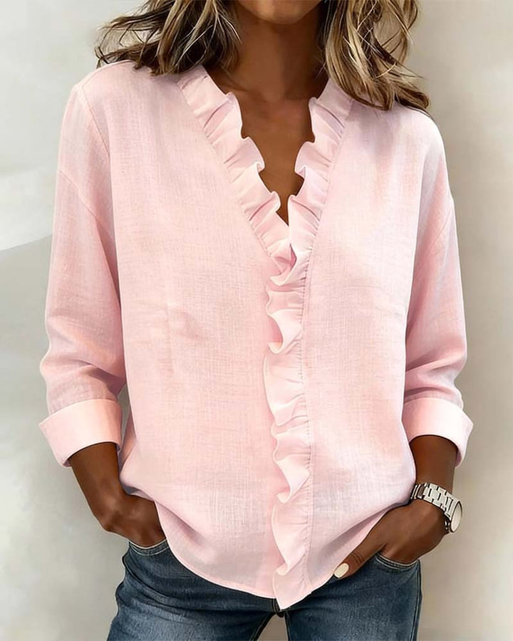 Penny | Elegante blouse met lange mouwen