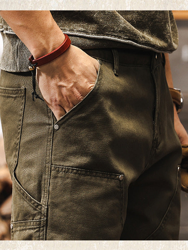 HANDIGE KATOENEN BROEK VOOR HEREN