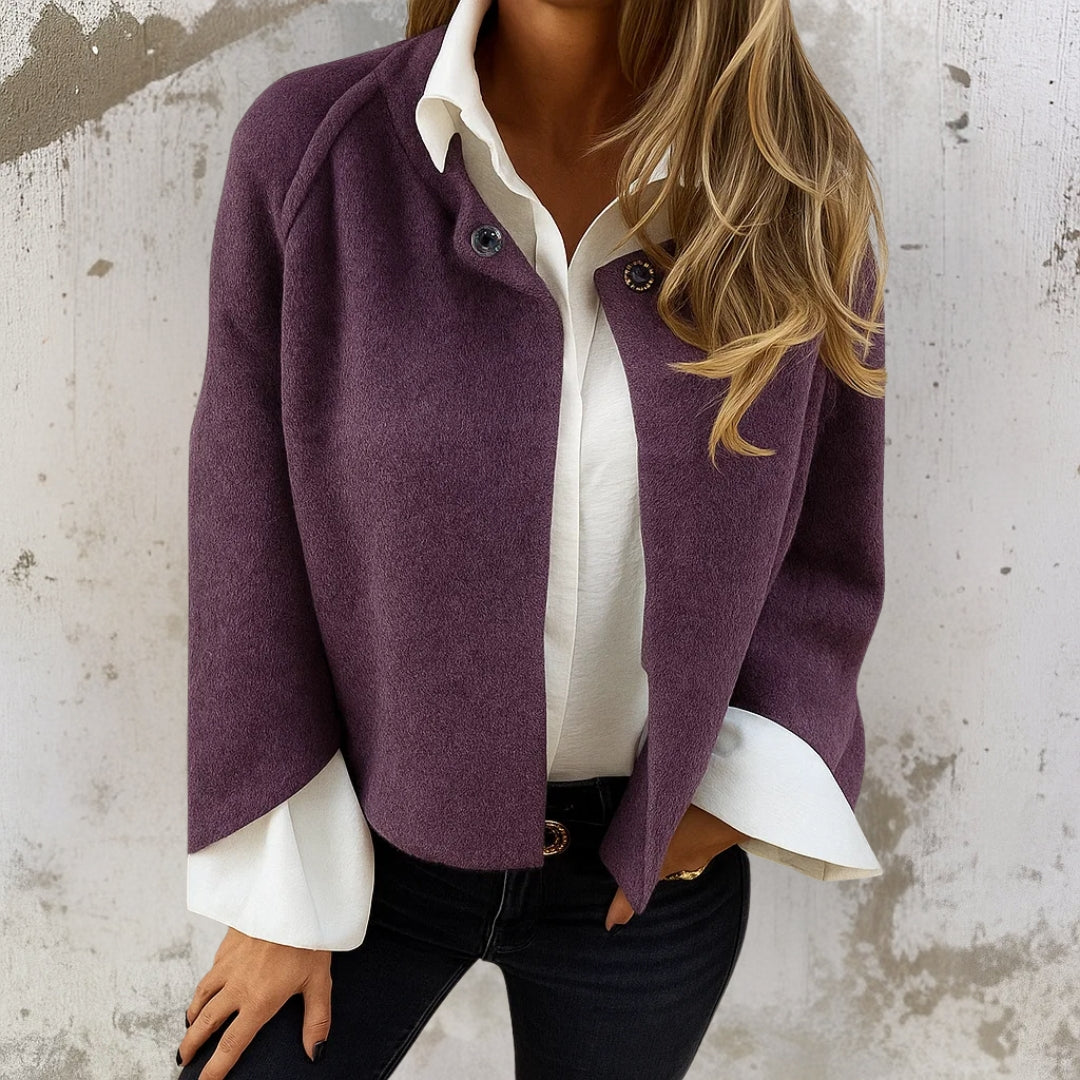 ROWENA | GECROPPED ZACHTE JAS