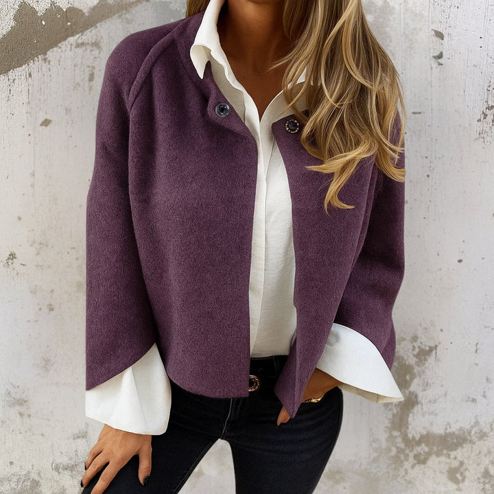 ROWENA | GECROPPED ZACHTE JAS