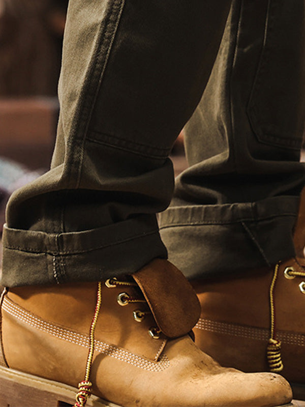 HANDIGE KATOENEN BROEK VOOR HEREN