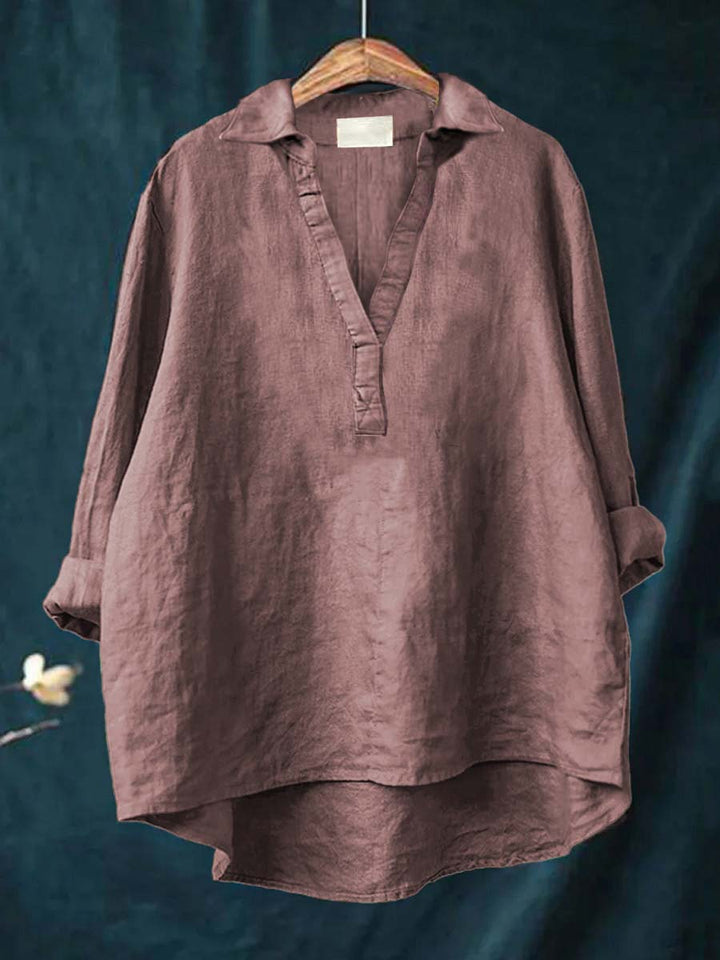 Andrea Linnen Blouse