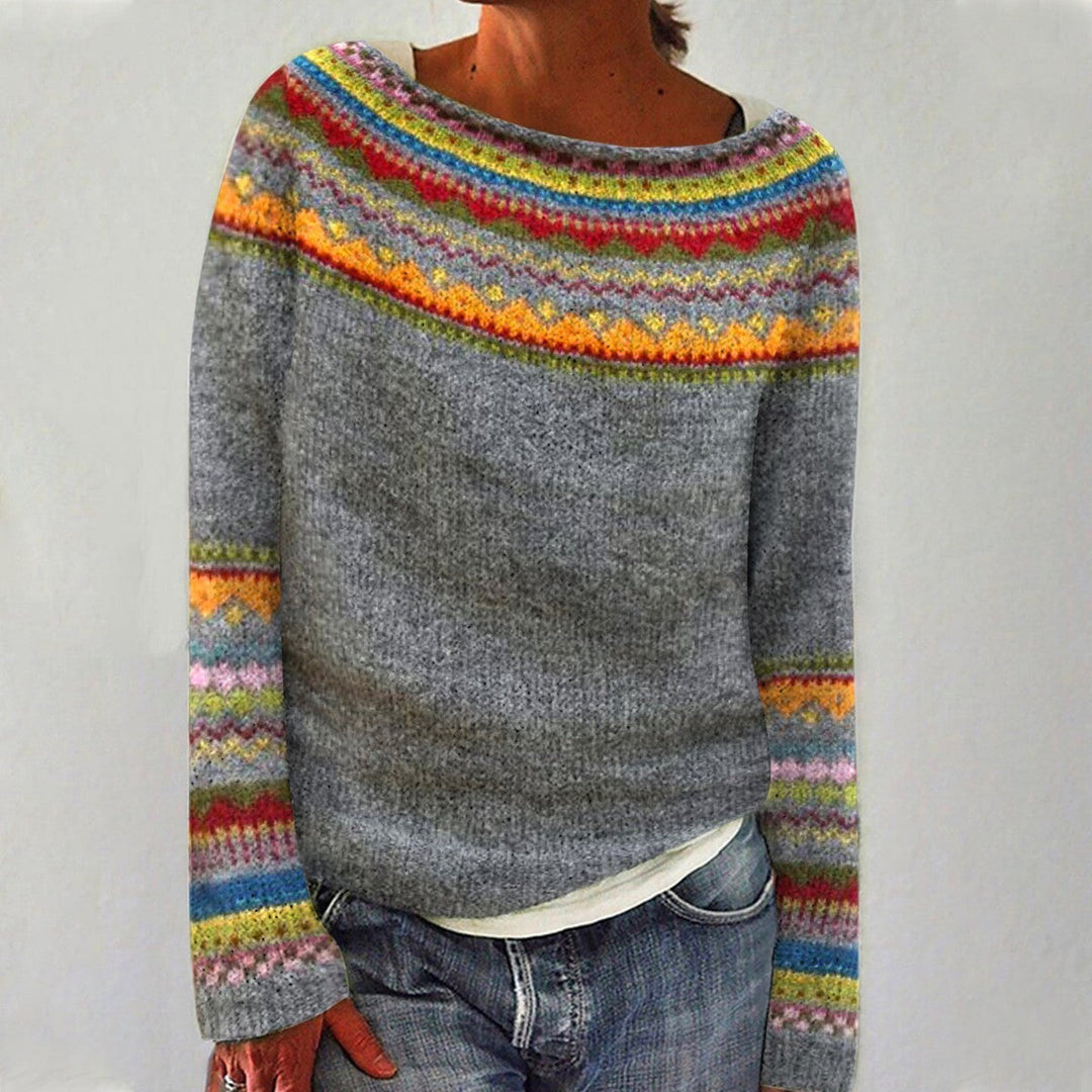 Jasmin™ - Comfortabele Retro Trui