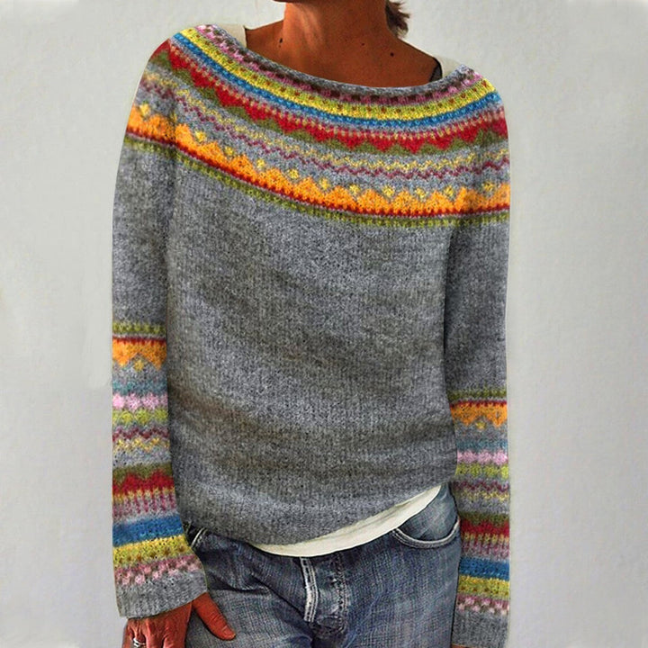 Jasmin™ - Comfortabele Retro Trui