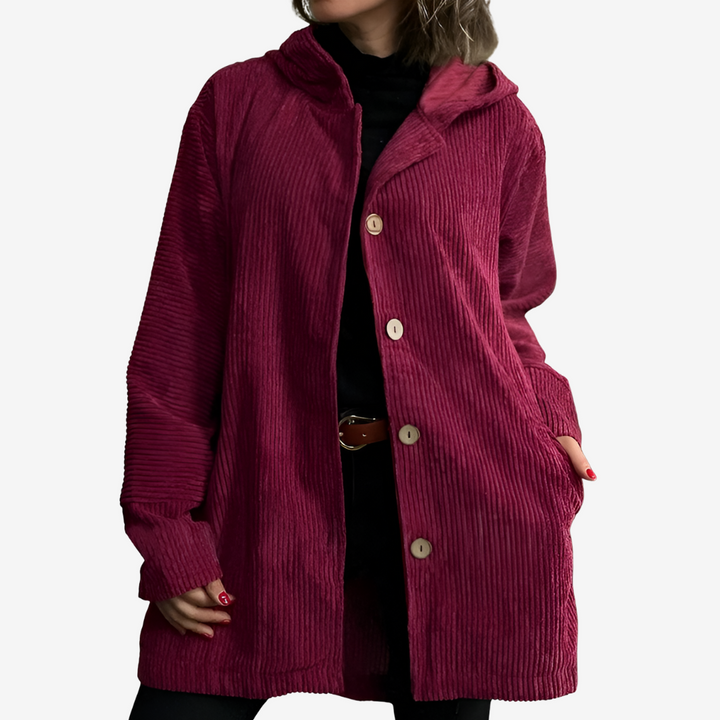 Georgette | Gebreide jas met knopen