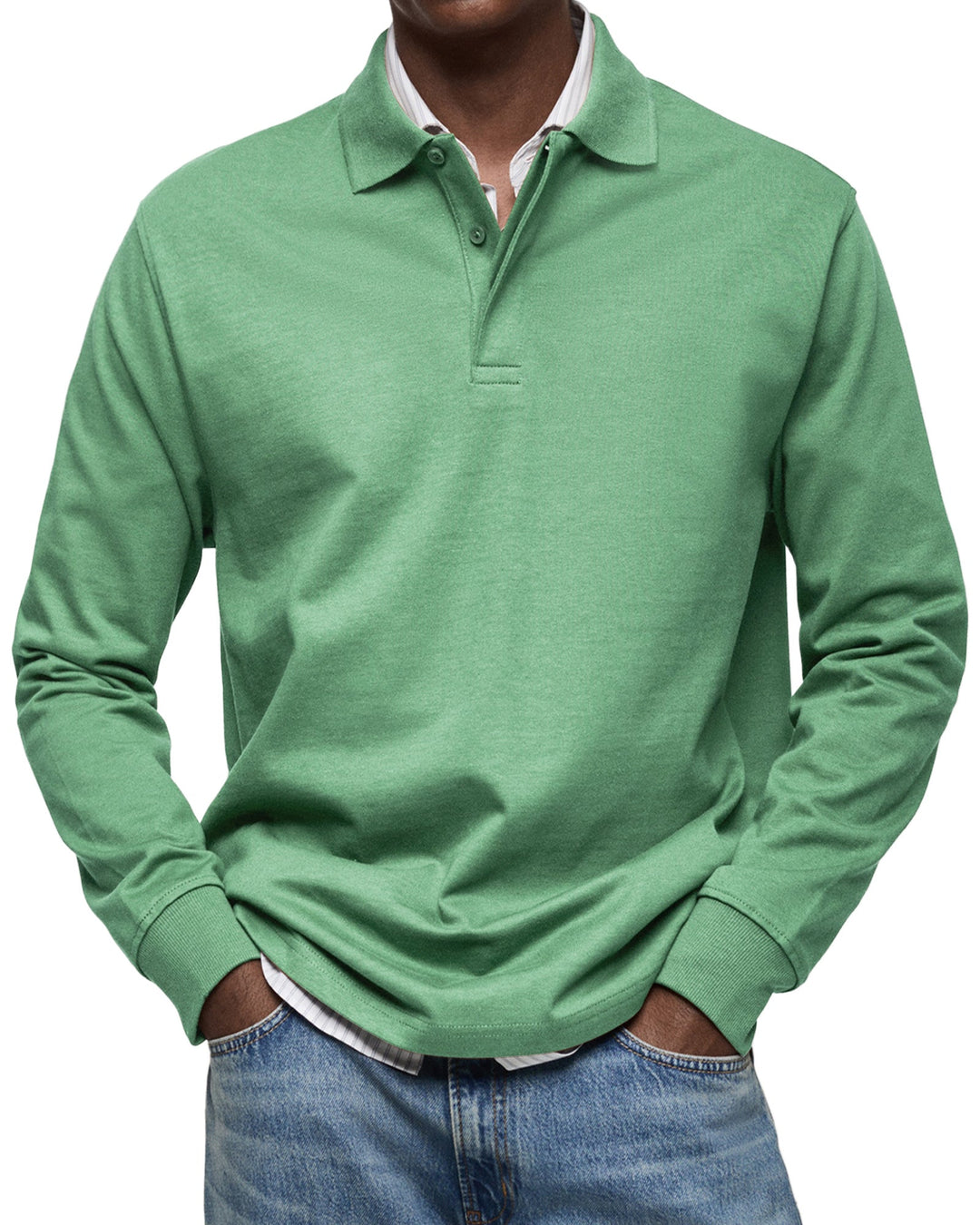 Luxe Polo met Lange Mouwen