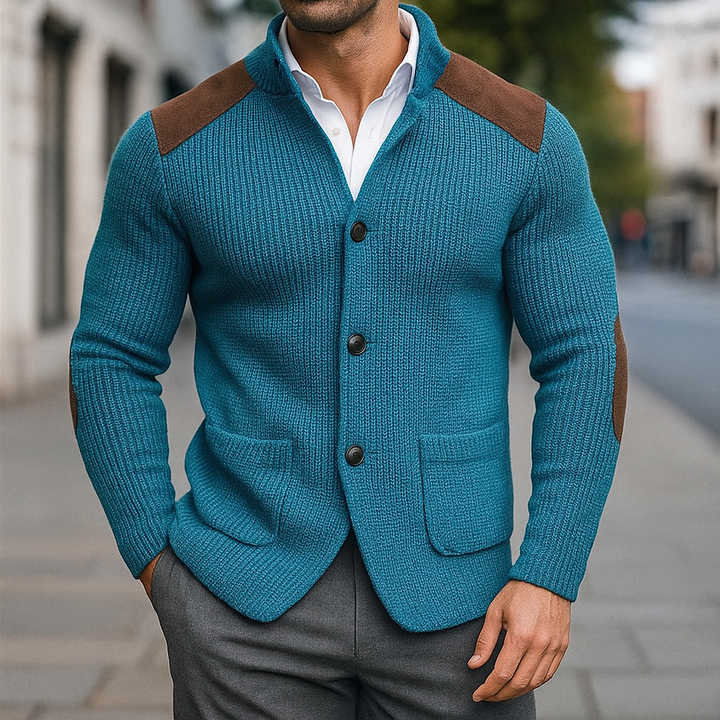 HARRY | BLAZER IN TEXTUURGEWEVEN BREI