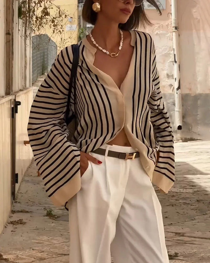 Tess | Casual gestreepte blouse