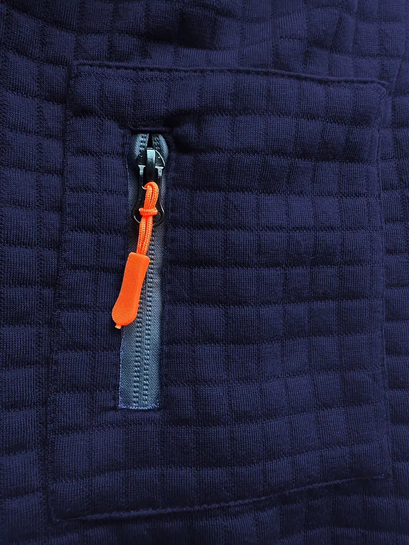 NordicWeave™ Lange mouw Polo voor heren – warm, stijlvol en comfortabel