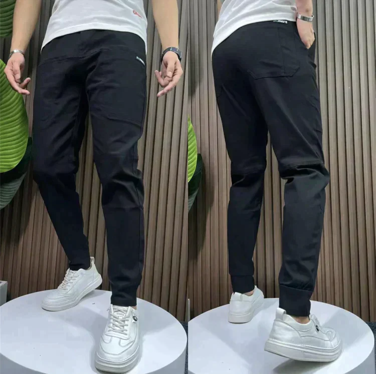Stretchy Cargo Jeans