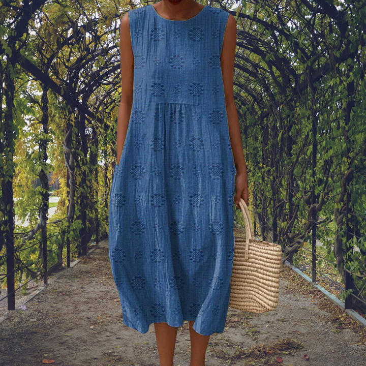 Barbara | Mouwloze Jurk