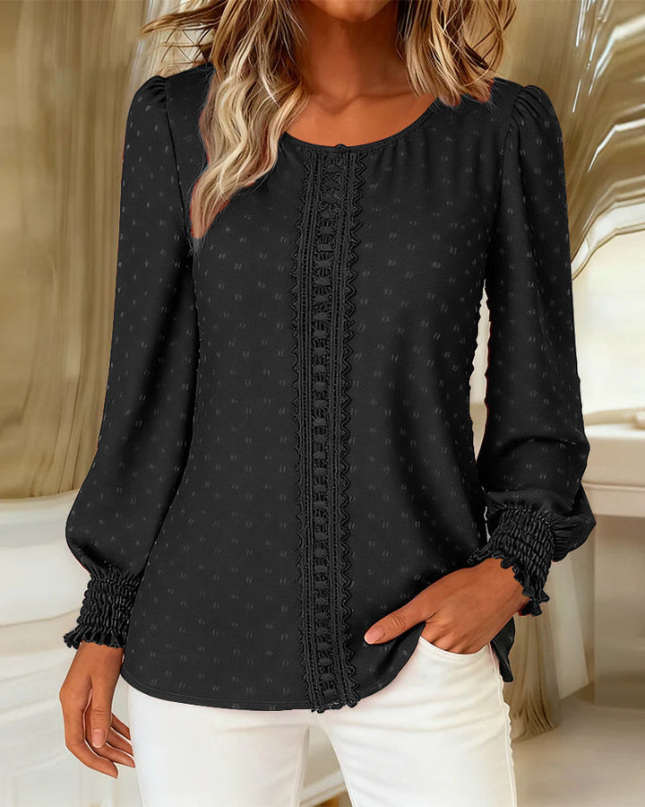 Maricea | Soft-Touch-Langarmshirt