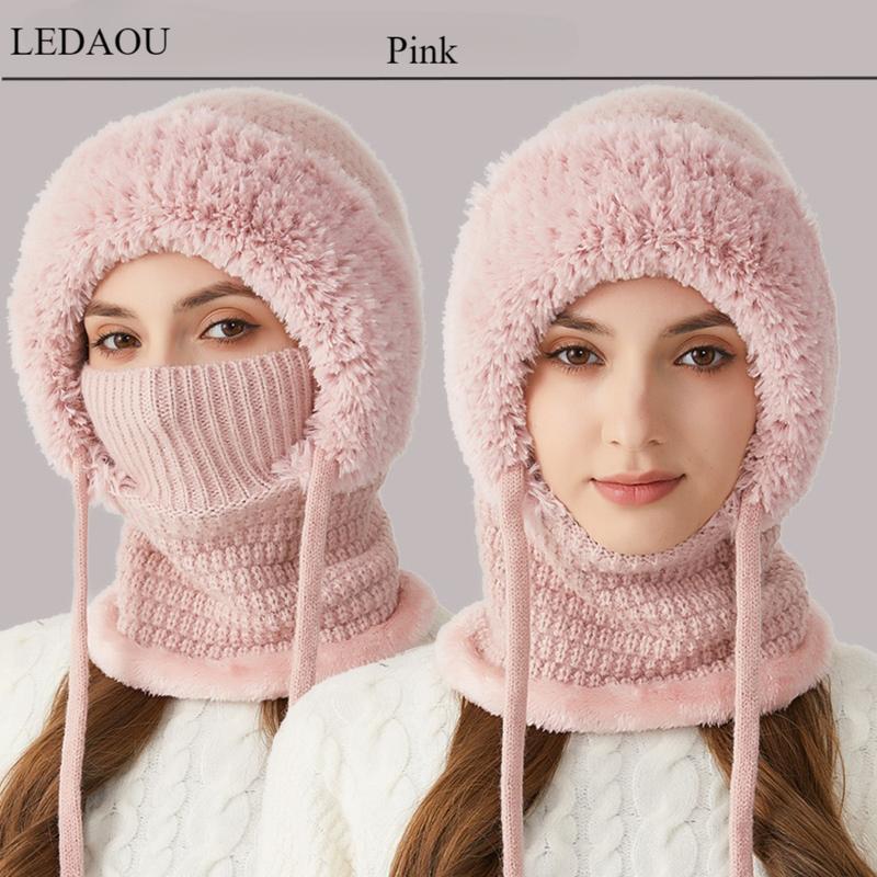 3-in-1 Beanie Hoed Voor Vrouwen