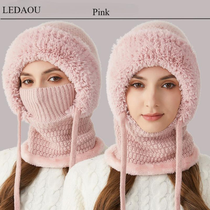 3-in-1 Beanie Hoed Voor Vrouwen