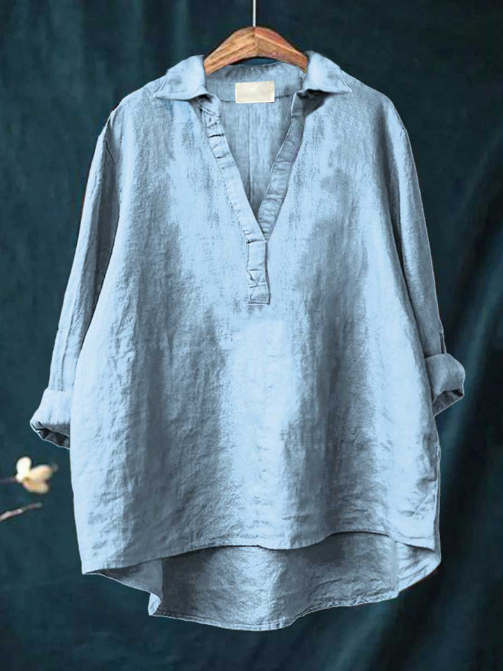 Andrea Linnen Blouse