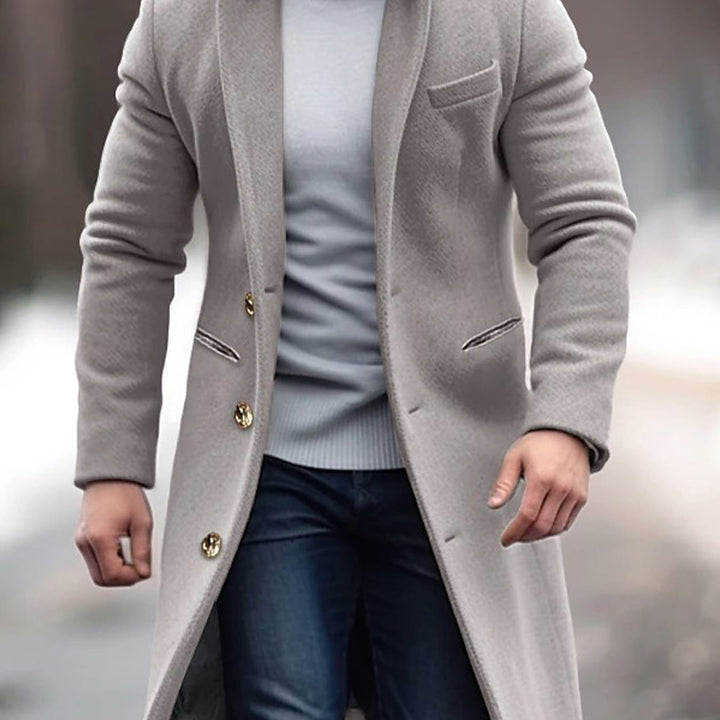 Valebrook™ – Middenlange Effen Jas