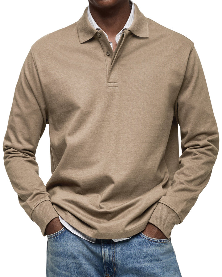 Luxe Polo met Lange Mouwen