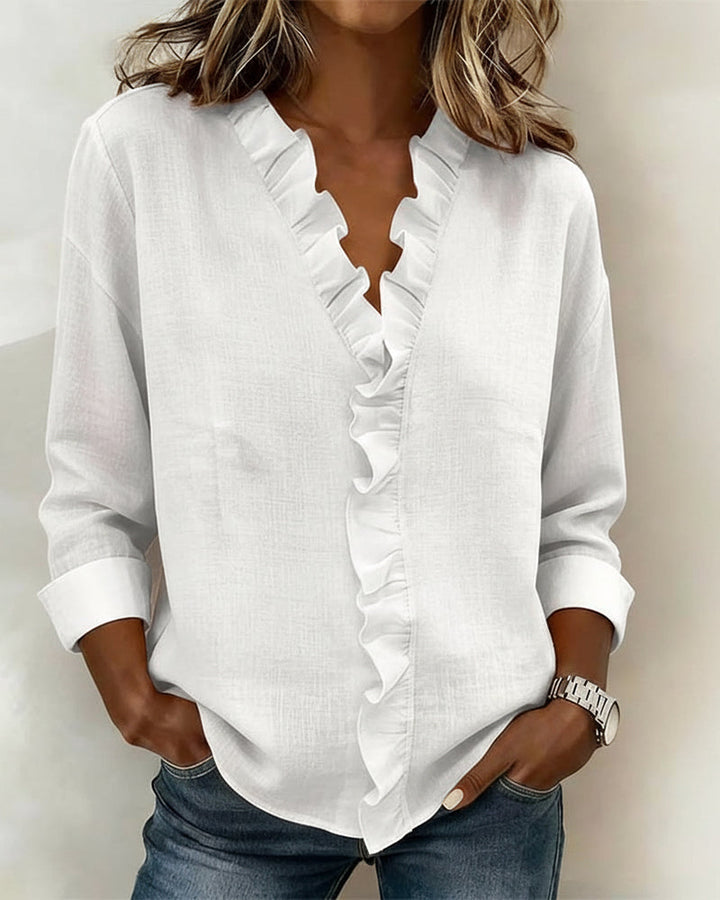 Penny | Elegante blouse met lange mouwen