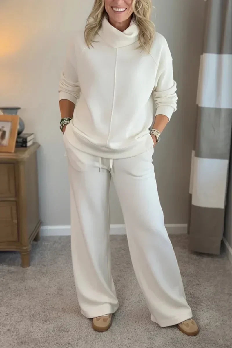 Livia – Comfortabele set met colkraag