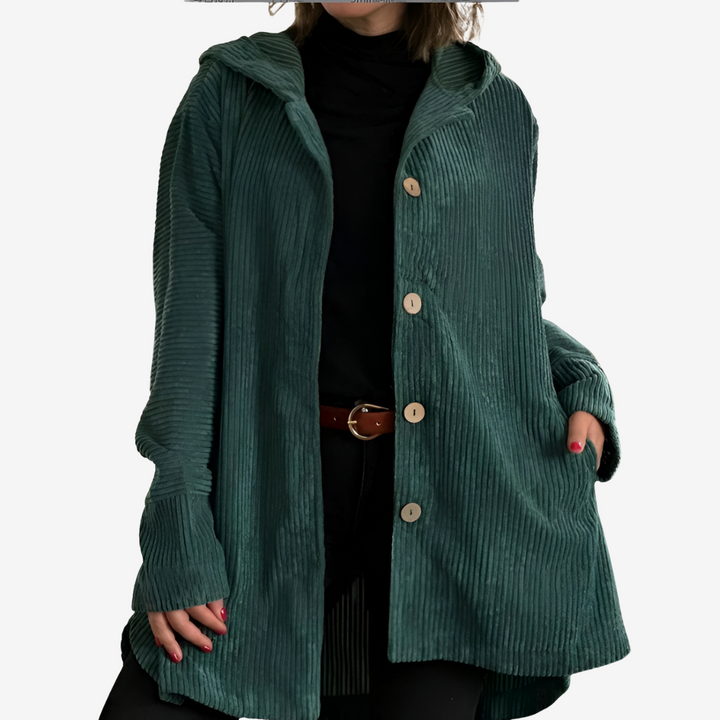 Georgette | Gebreide jas met knopen