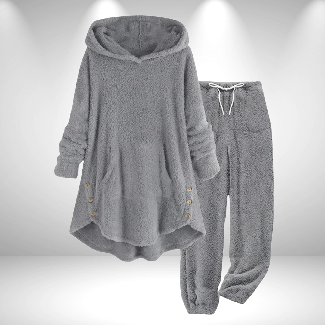 Cressy™ | De Ultra-Plush Tunic Lounge Set – Winter Warmte Editie