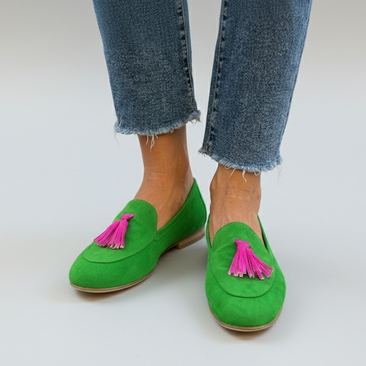 Mandy Tassel-Decoratieve Loafers