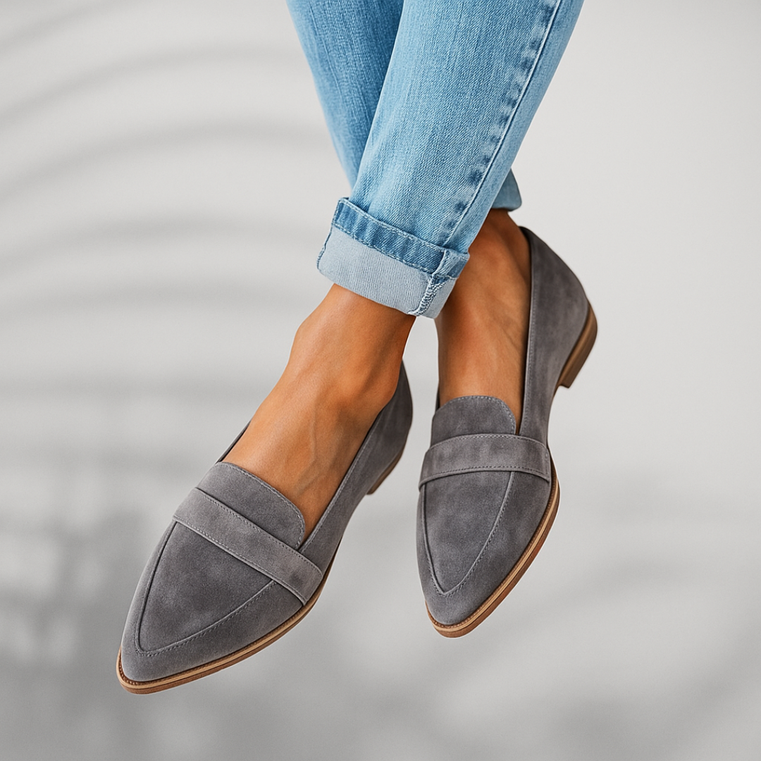SELENA | ELEGANTE SLANKE TOE LOAFERS