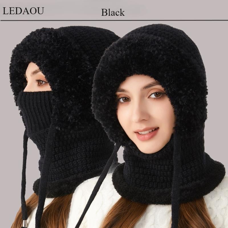 3-in-1 Beanie Hoed Voor Vrouwen