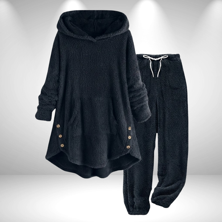 Cressy™ | De Ultra-Plush Tunic Lounge Set – Winter Warmte Editie