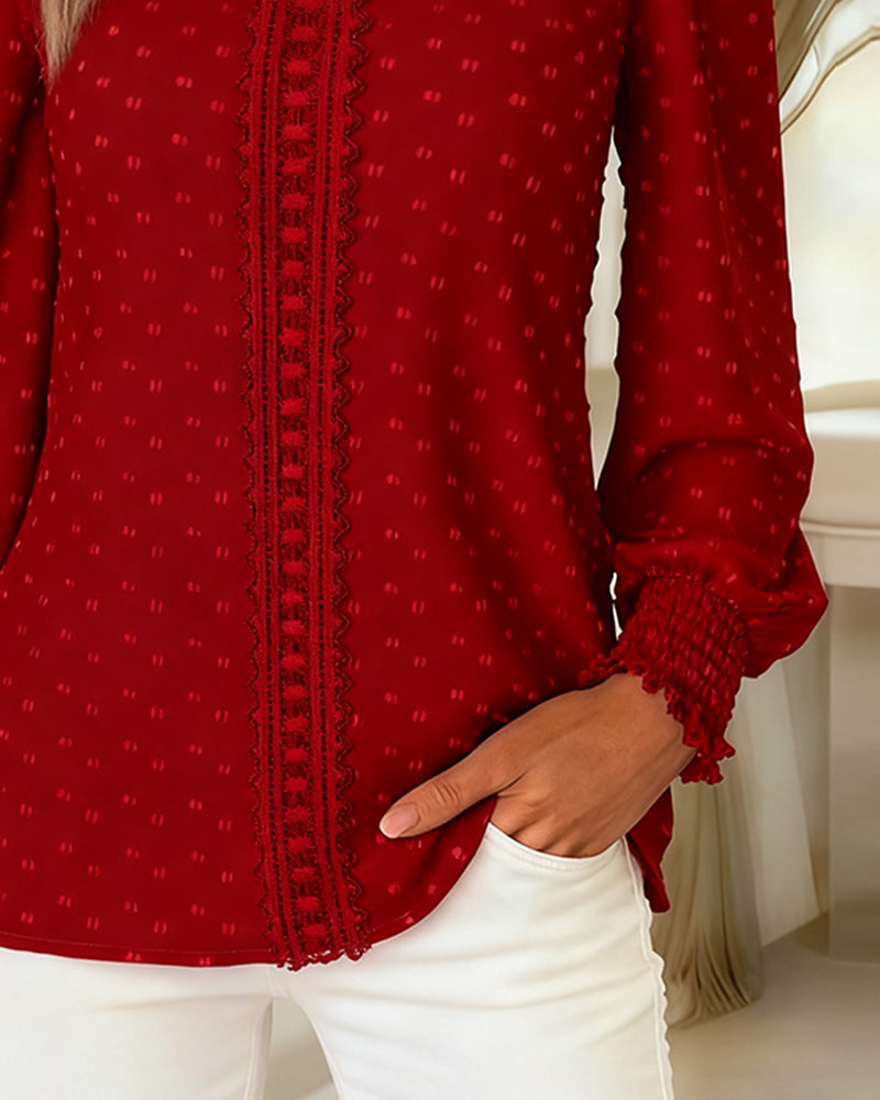 Maricea | Soft-Touch-Langarmshirt