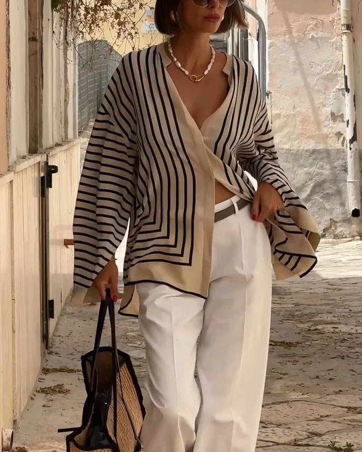 Tess | Casual gestreepte blouse