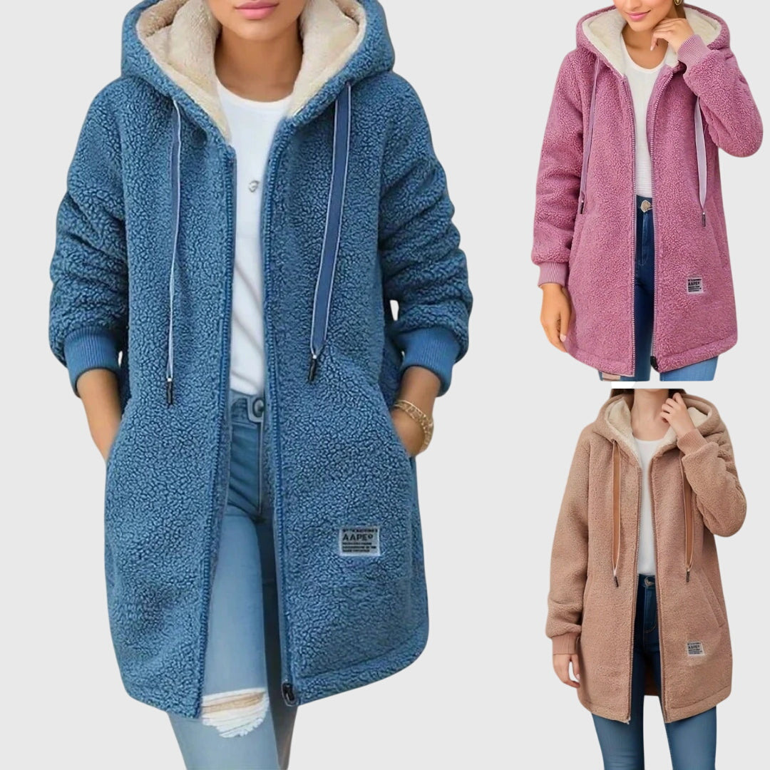 ELENA | Warme Fleecejas met Comfortabele Pasvorm en Casual Elegantie