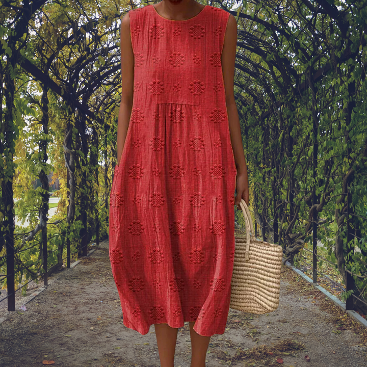 Barbara | Mouwloze Jurk