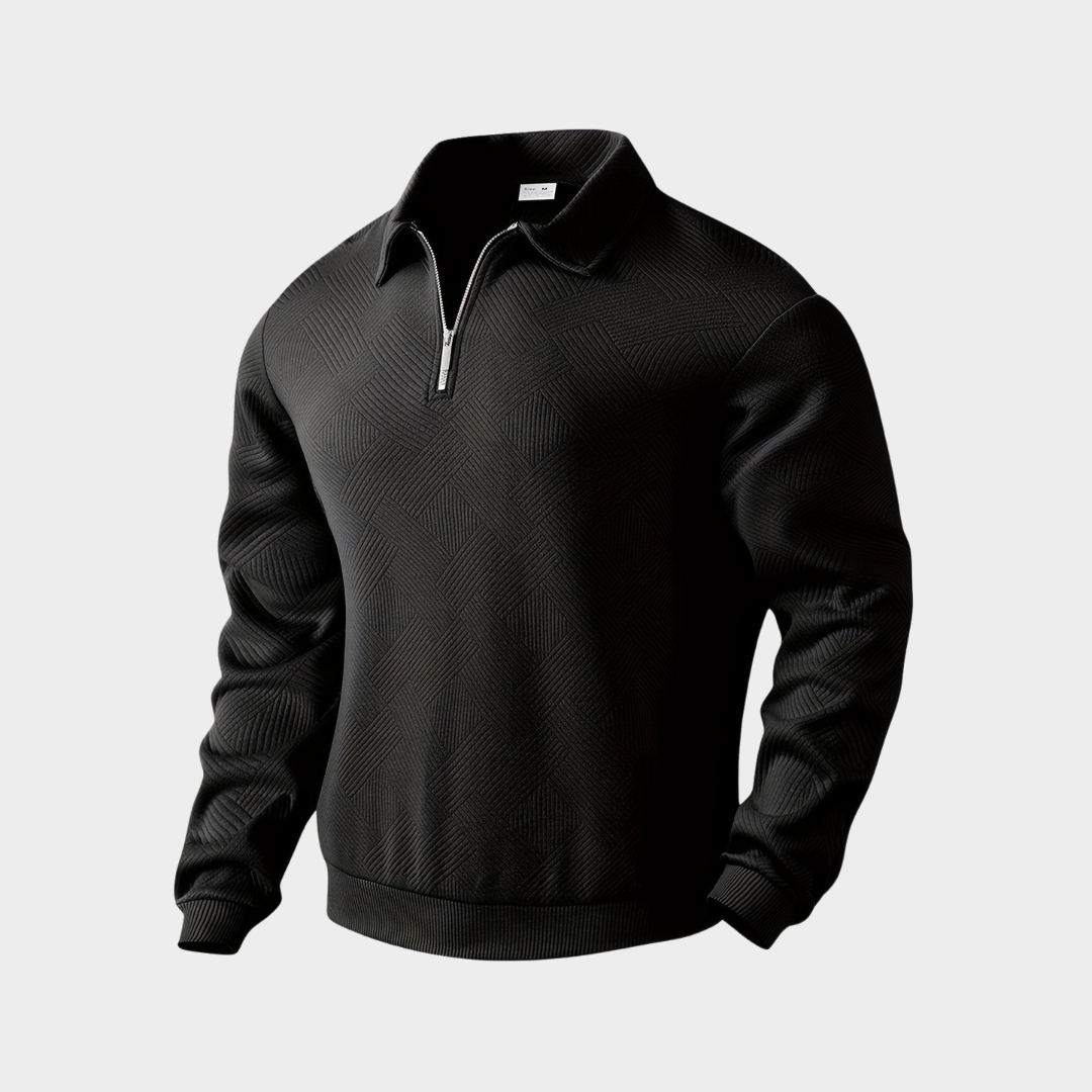 Victor - Premium Kwart Rits Trui