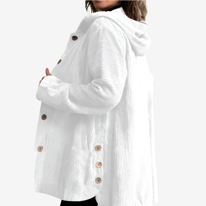 Georgette | Gebreide jas met knopen