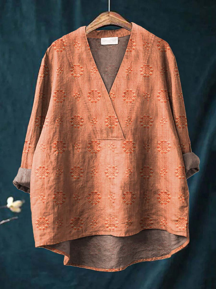 Cara Linnen Blouse