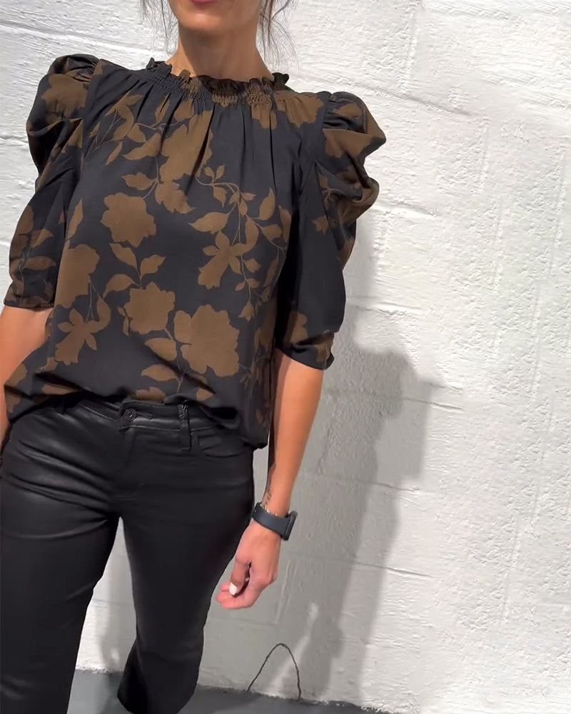 Blouse Pompmouw Ruche
