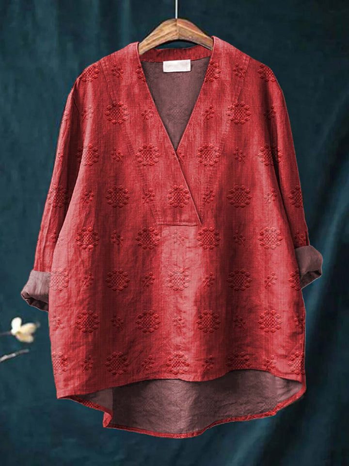 Cara Linnen Blouse