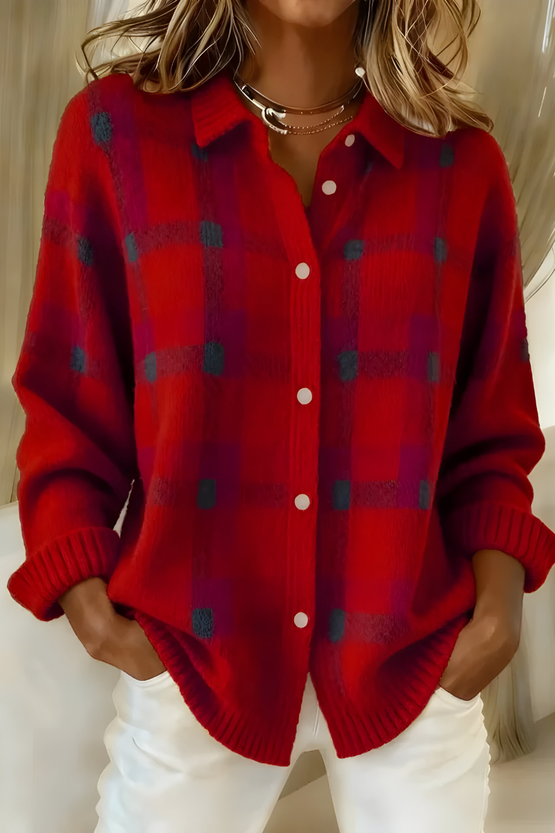 GEORGIA™ | CLASSIC GEWAFELDE BREI CARDIGAN