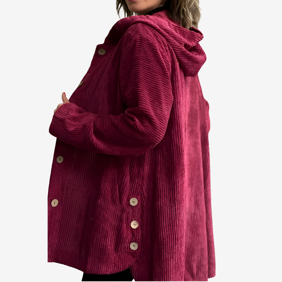 Georgette | Gebreide jas met knopen