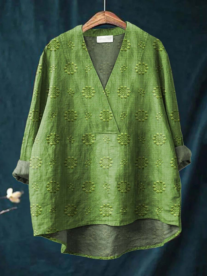Cara Linnen Blouse